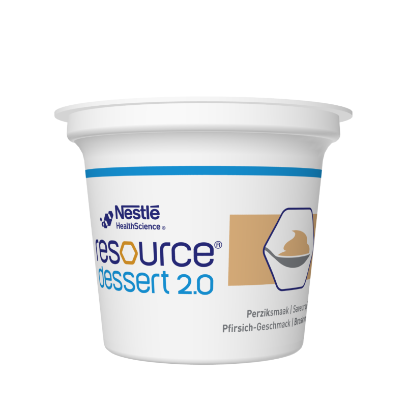 Nestlé Resource Dessert 2.0 Pfirsich, 4×125 g